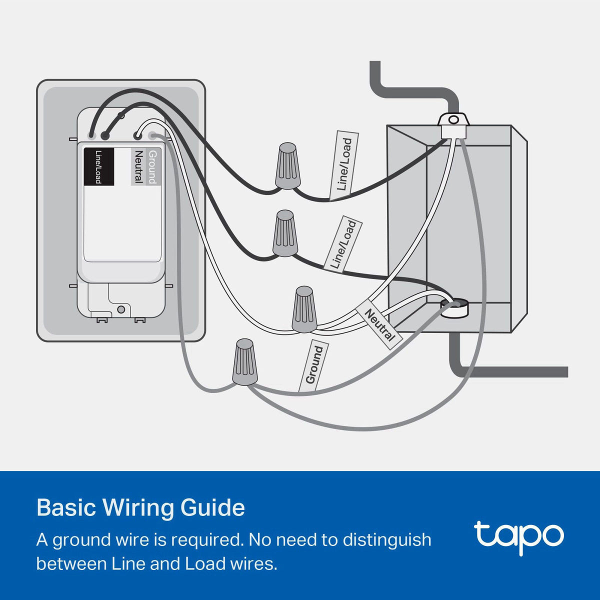 Tapo Smart Light Switch Single Pole Need Neutral Wire S500 — view 7