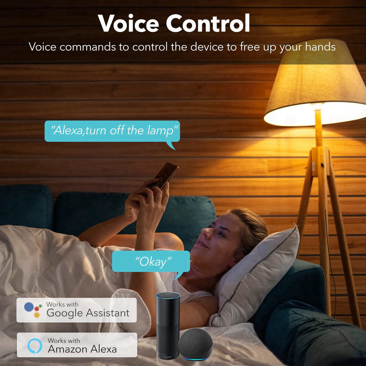 BN-LINK BN LINK Smart Plug Power Strip，Surge Protector with 6 Individually Controlled Smart Outlets, 4 USBs (incl. 20W U