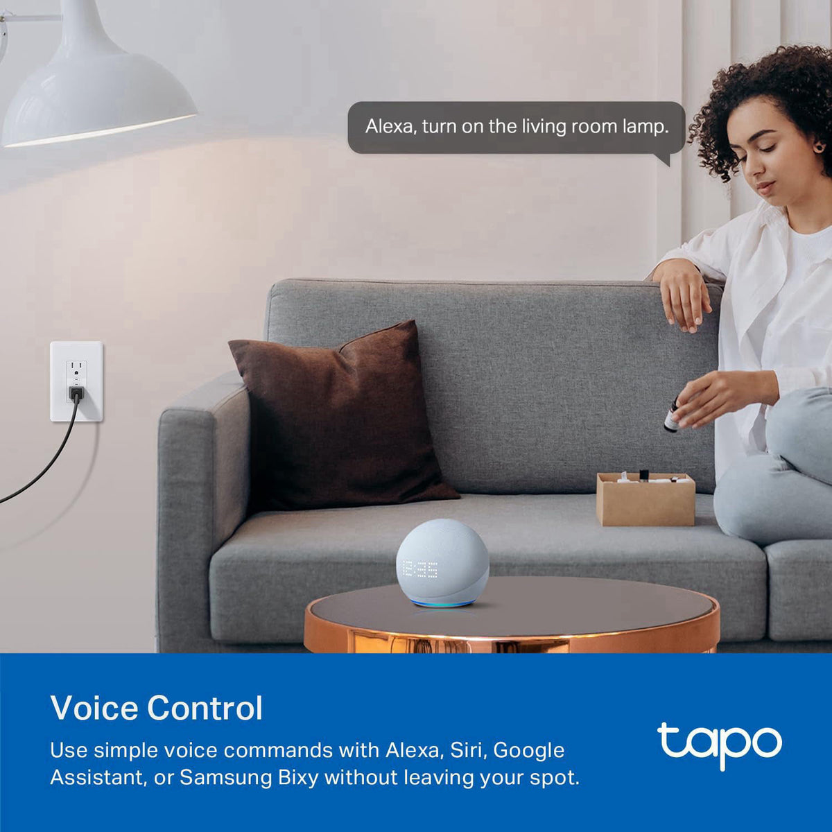 Tapo Smart Plug Wi Fi in Wall Outlet P210M Matter Compatible by Premium Selection — view 8