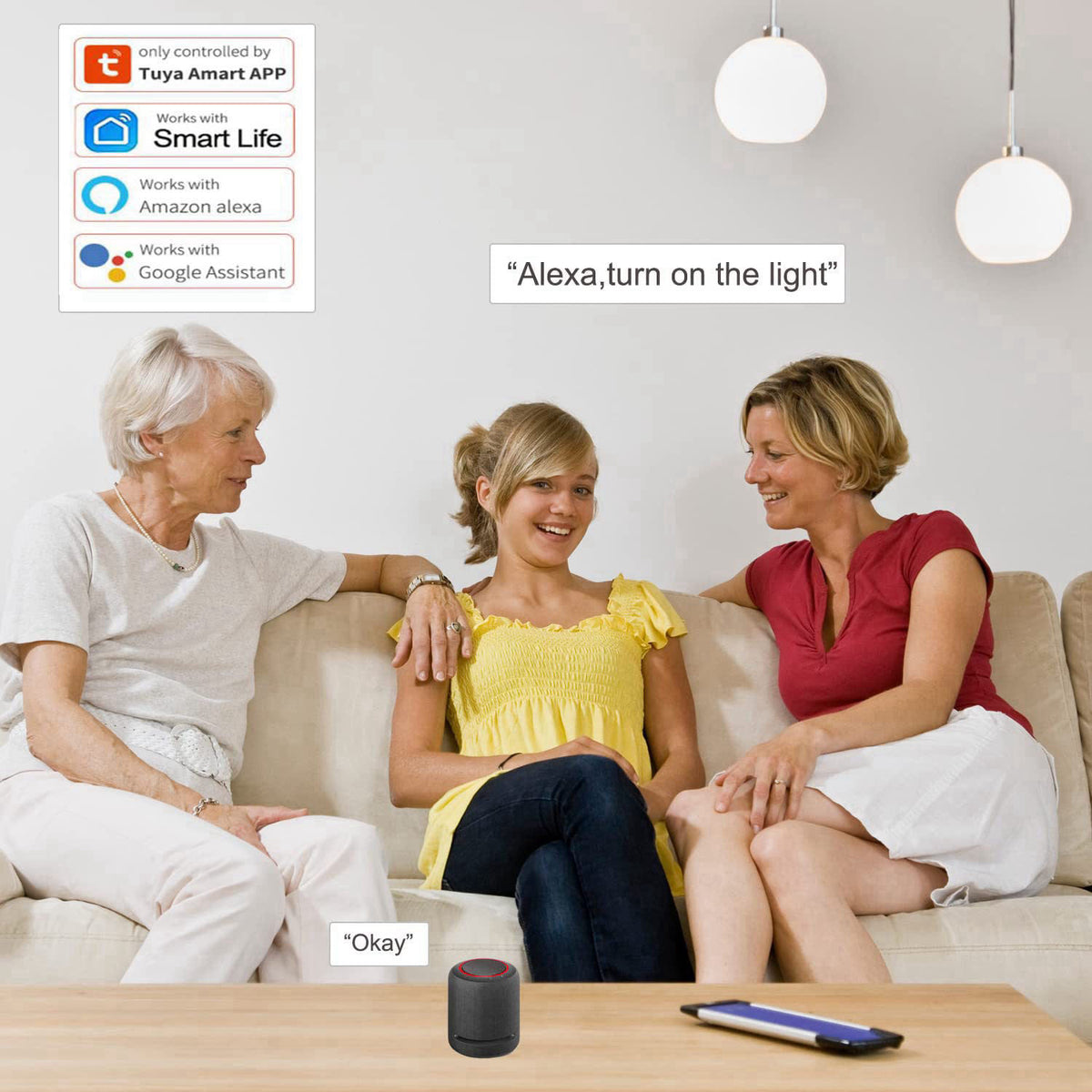 Sparkleiot Mini WiFi Smart Plug Outlet Voice Remtoe Control with Alexa Works with Google Assistant IFTTT, Tuya Smart APP