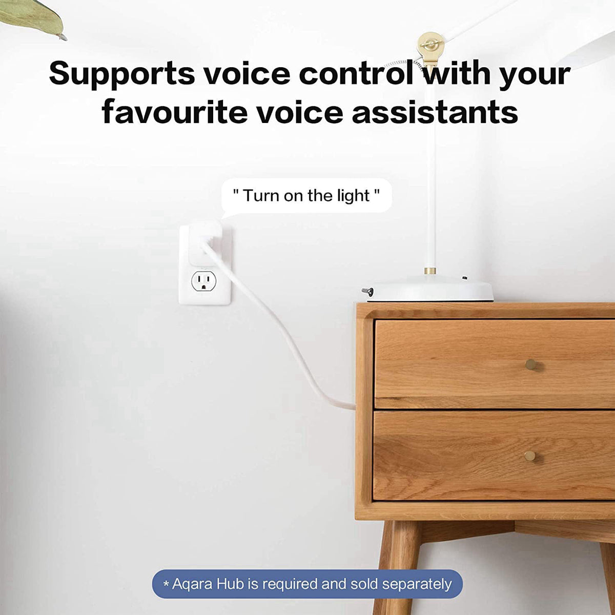 Aqara Zigbee Smart Plug with Energy Monitoring, Overload Protection – packaging and label