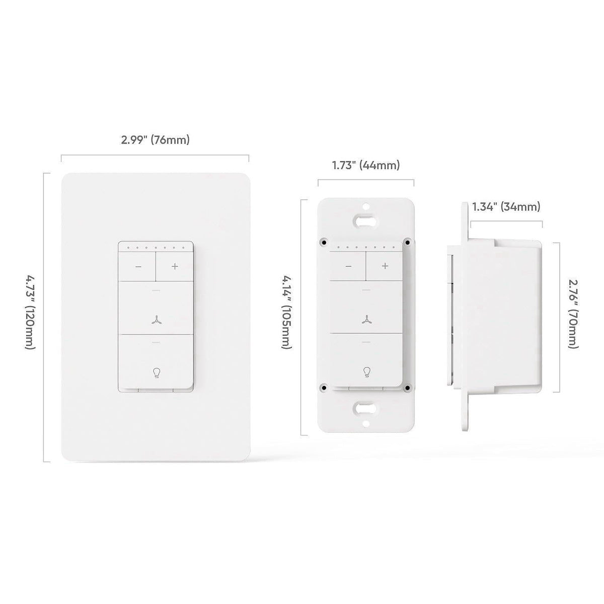 TREATLIFE – Wall Controls on display