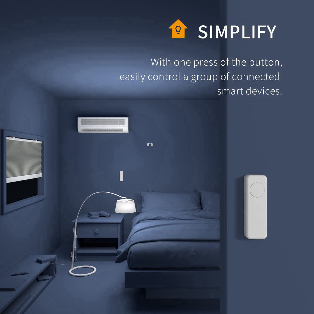 THIRDREALITY ZigBee Smart Button 3 Pack, Red Blue Yellow, 3-Way Remote Control, Require Zigbee hub, Work with SmartThing