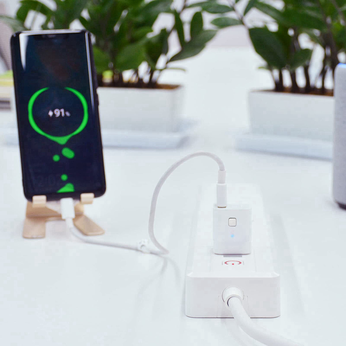 Splenssy Tuya Micro DC 5V Smart WiFi Adaptor for USB Devices, DIY Smart Home Wireless Adaptor, APP Remote Control, Compa