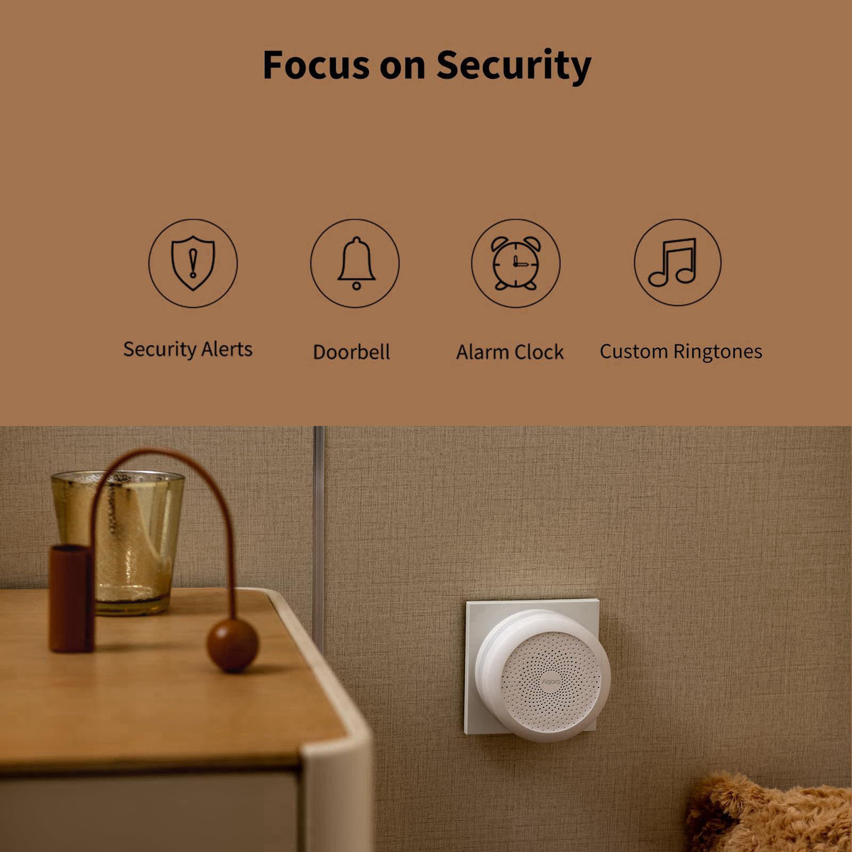 Aqara Hub M1S Gen 2, Smart Home Bridge for Alarm System, Home Automation – alternate angle