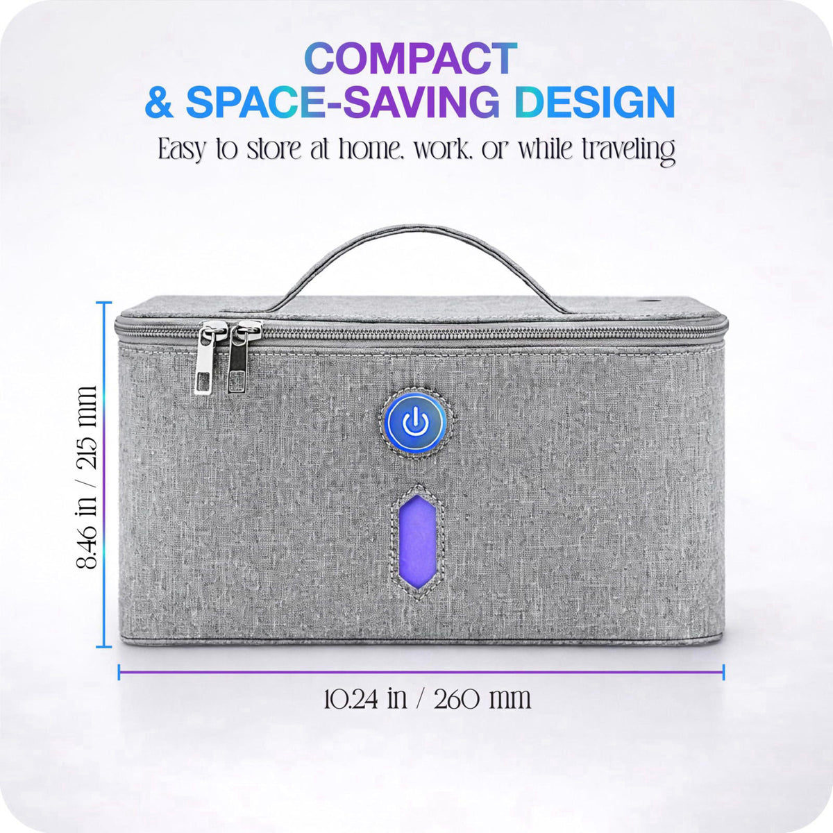 Brookstone UV Light Bag Portable Sterilizing Bag for by Premium Selection — view 8