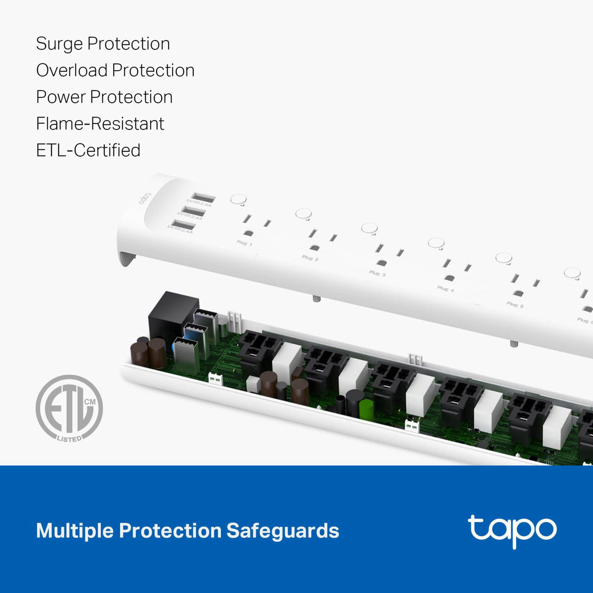 Tapo Smart Wi Fi Power Strip Matter P316M Energy Monitoring by Premium Selection — view 8