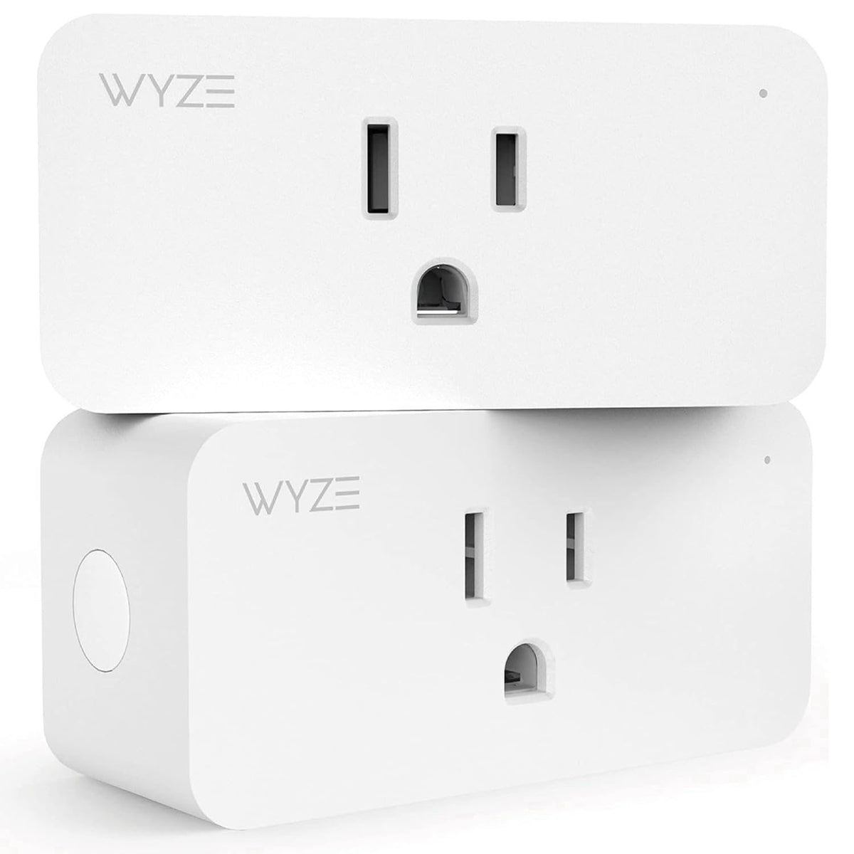 Wyze Lifestyle Wyze Smart Plug 2.4GHz Wi-Fi Outlet, Certified for Humans, 2-Pack – close-up detail