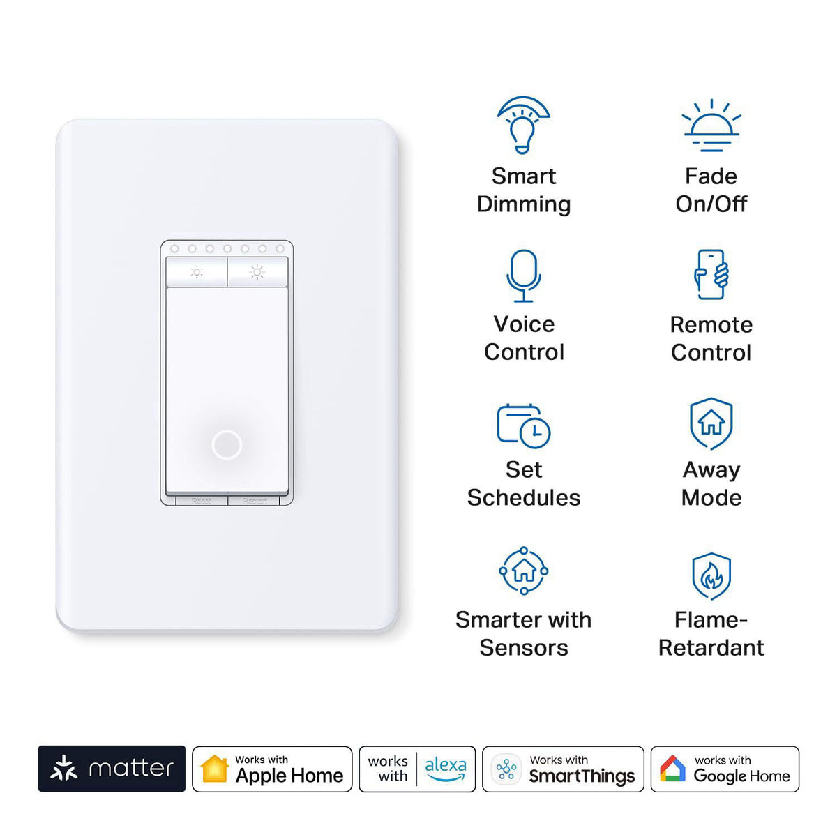 Tapo Matter Smart Dimmer Switch S505D Single Pole — view 3