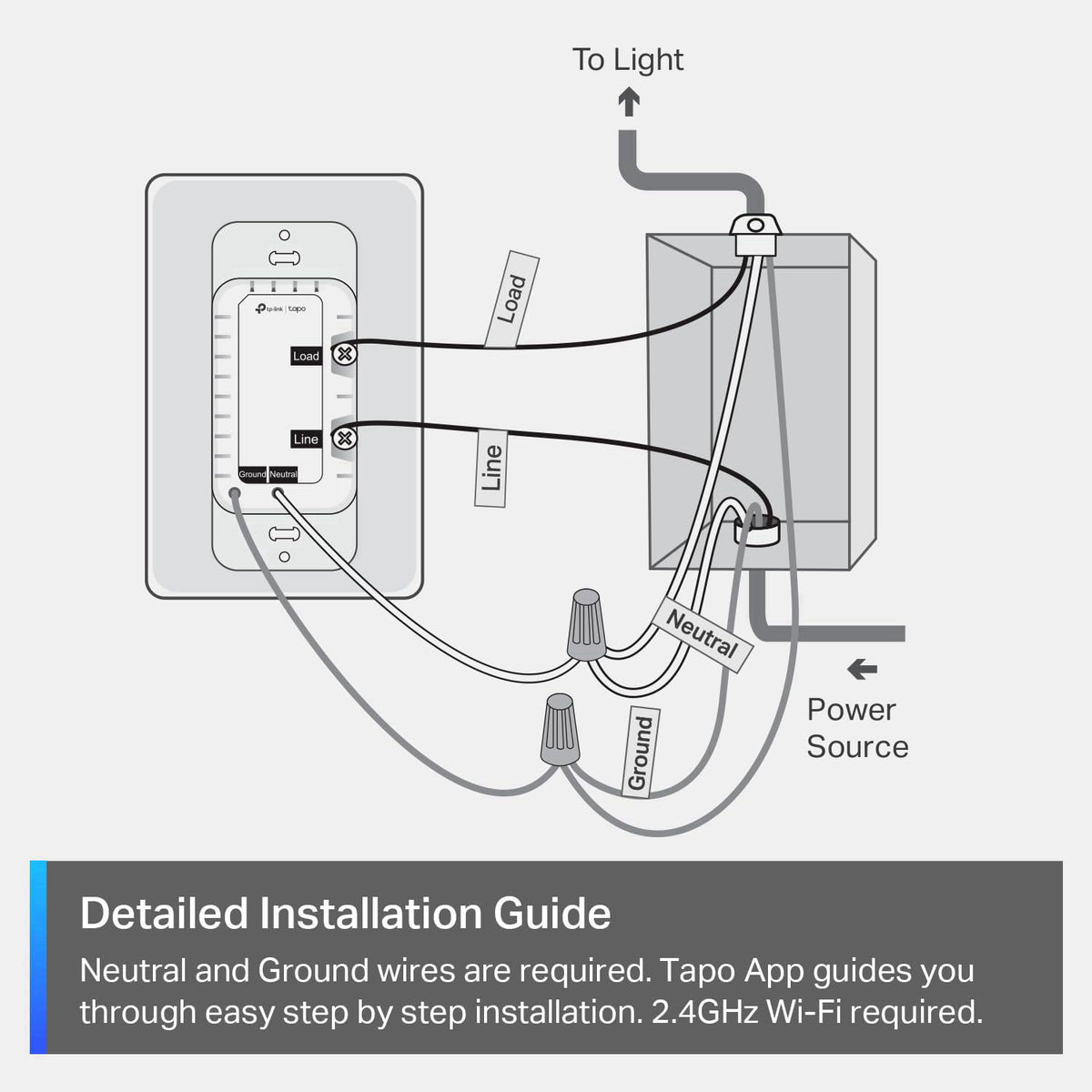Tapo Matter Smart Dimmer Switch S505D Single Pole — view 8