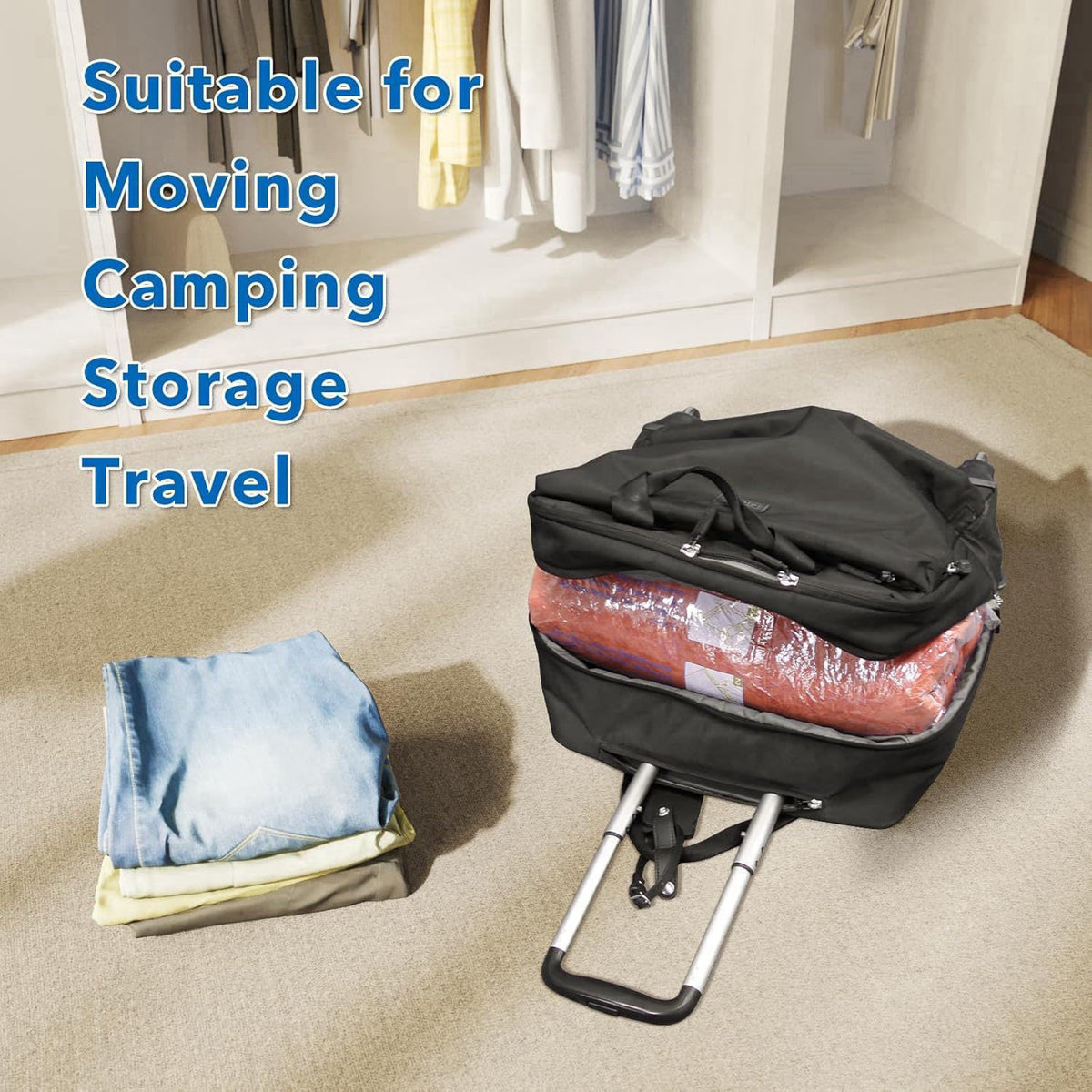 MEIQIHOME – Space Saver Bags on display