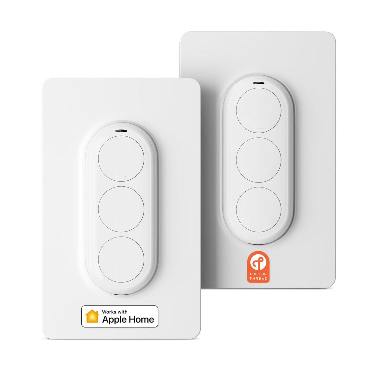 Airversa QliQ AC1 HomeKit Button Controller, White 1 Pack – alternate angle
