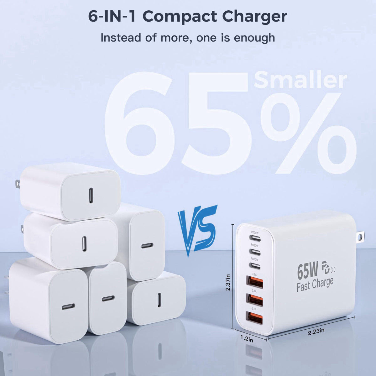 Kruidvat – Wall Chargers on display