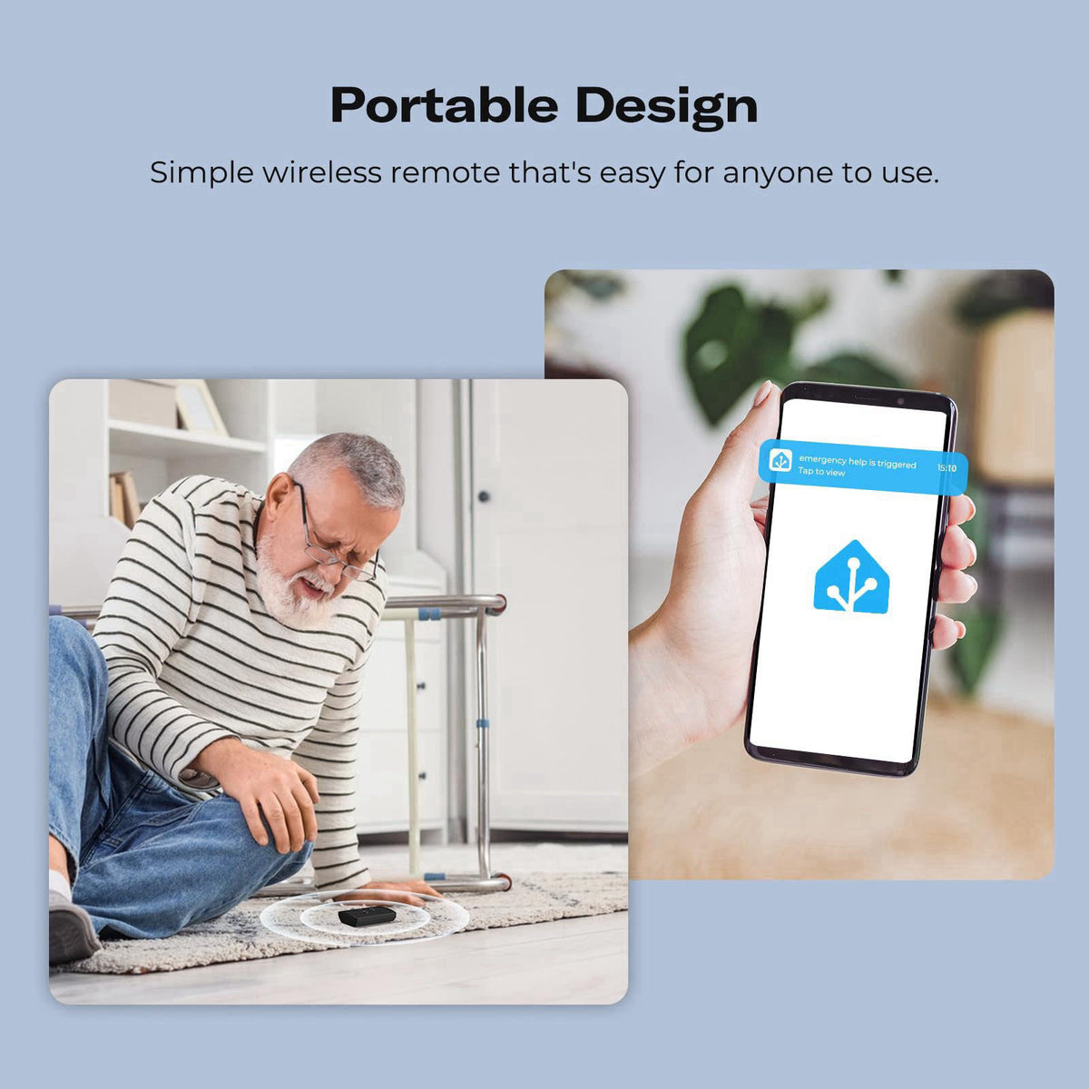 THIRDREALITY Smart Button ZB2,ZigBee Hub Required,3 Wireless Button,Remote Control,Compatible with Home Assistant,SmartT
