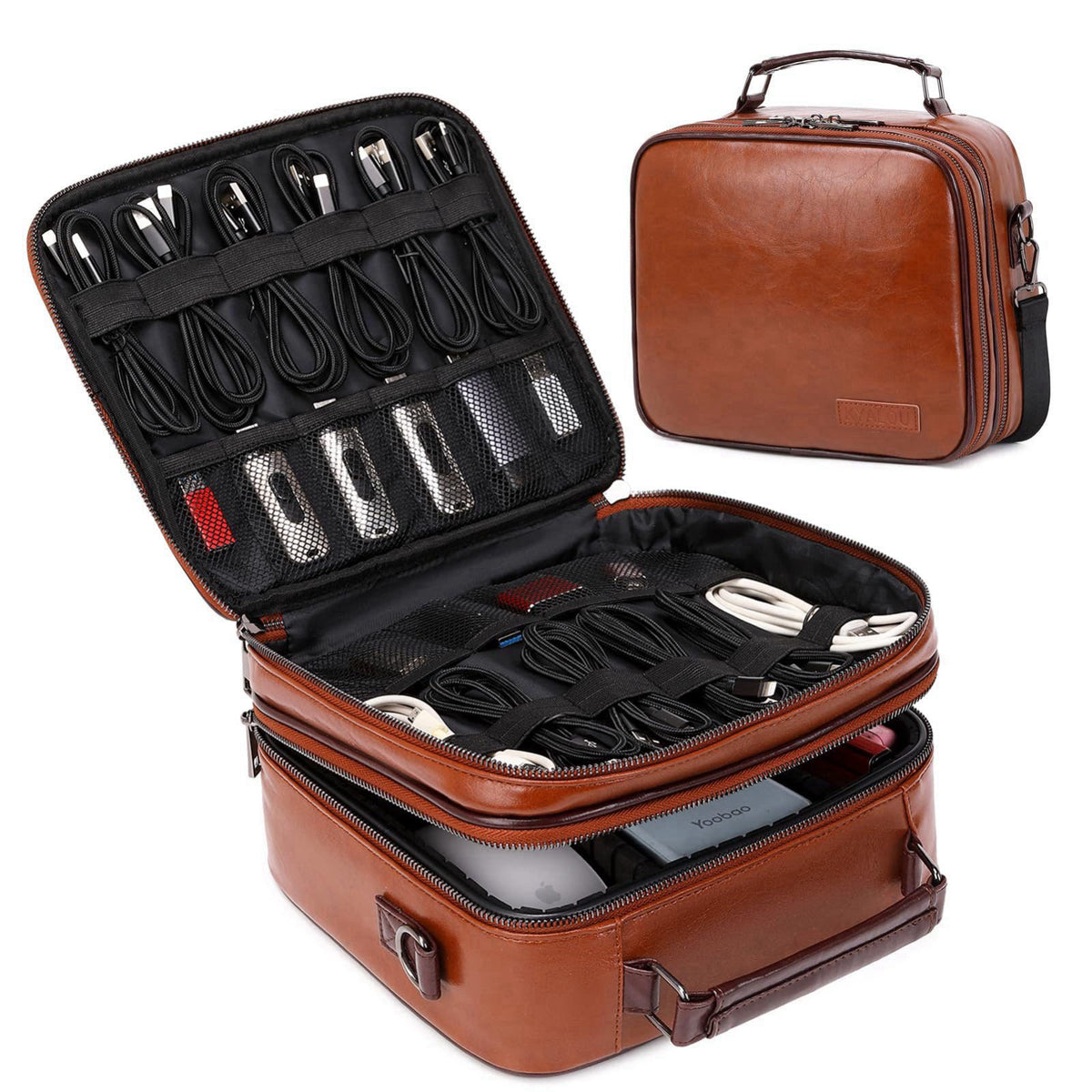 KYALOU – Cable Organizer Bags &amp; Cases on display