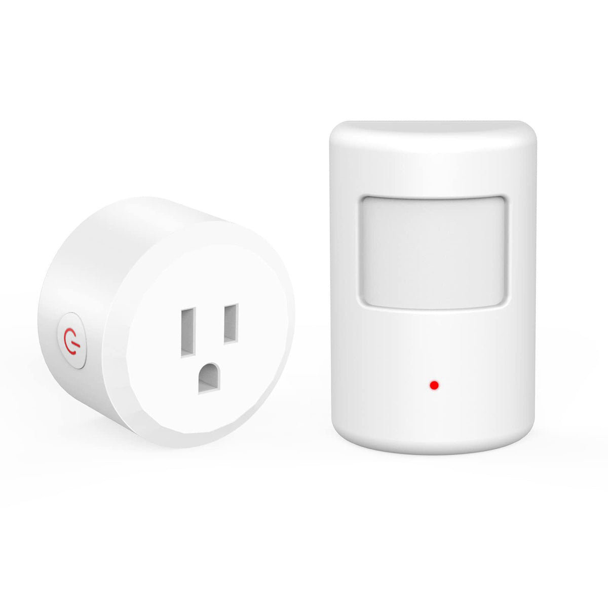 SEHOMY Motion Sensor Switch with Outlet for Bathroom Kitchen, Control Bedroom lamp, exhaus, Range Hood, PIR Infrared Ind