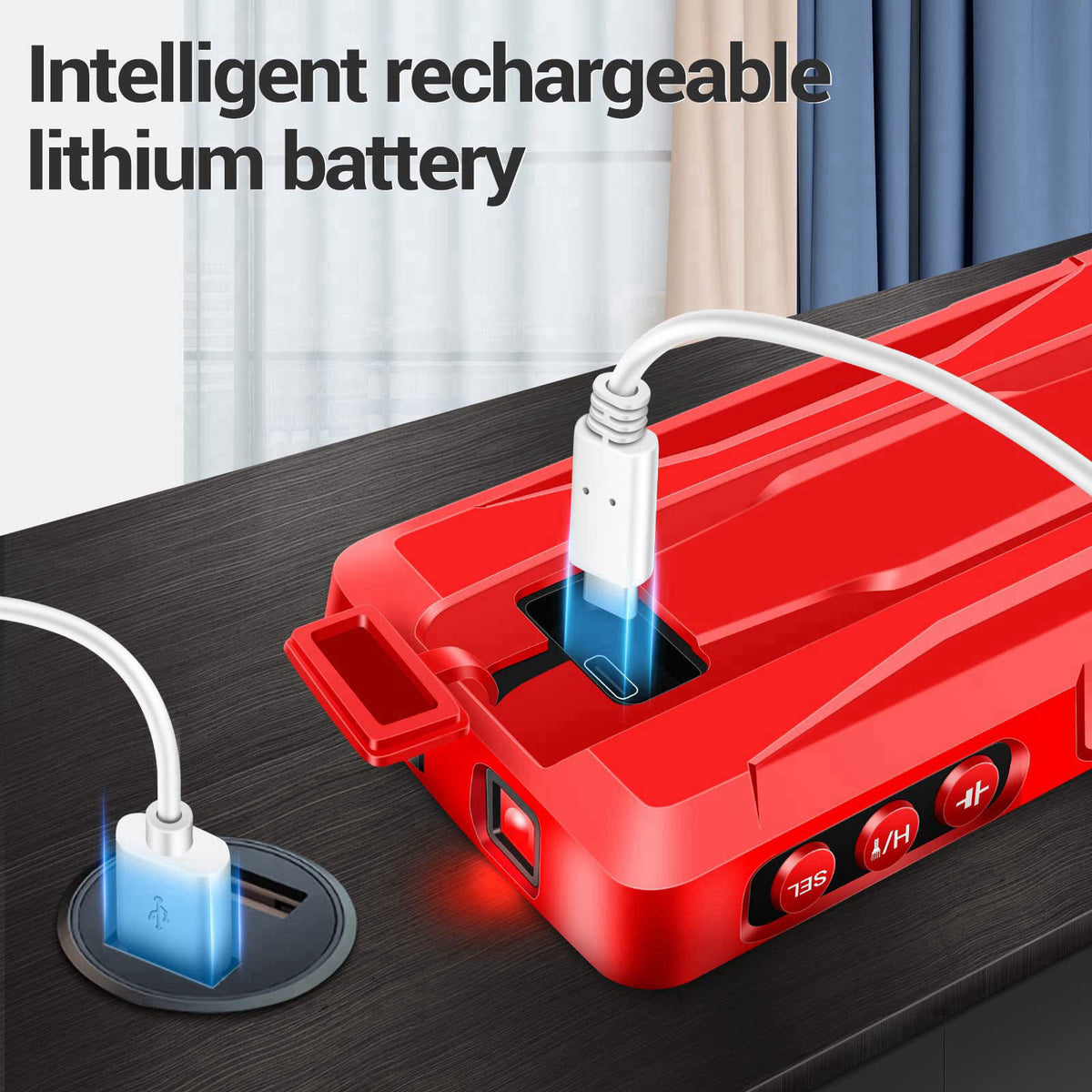 ANENG Digital Multimeter, TRMS 6000 Count, Smart, NCV Rechargeable Tester – packaging and label