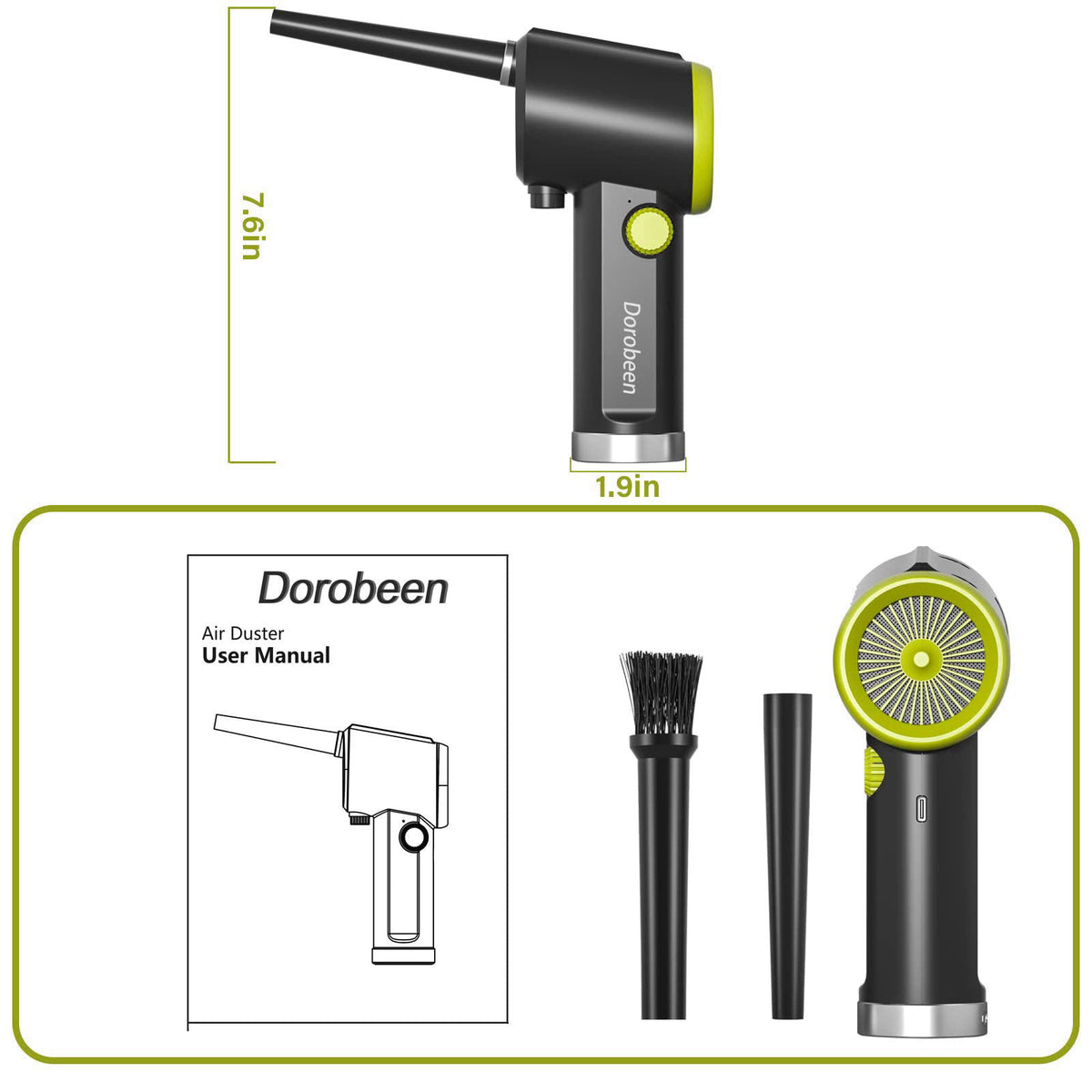 Dorobeen – Compressed Air Dusters on display
