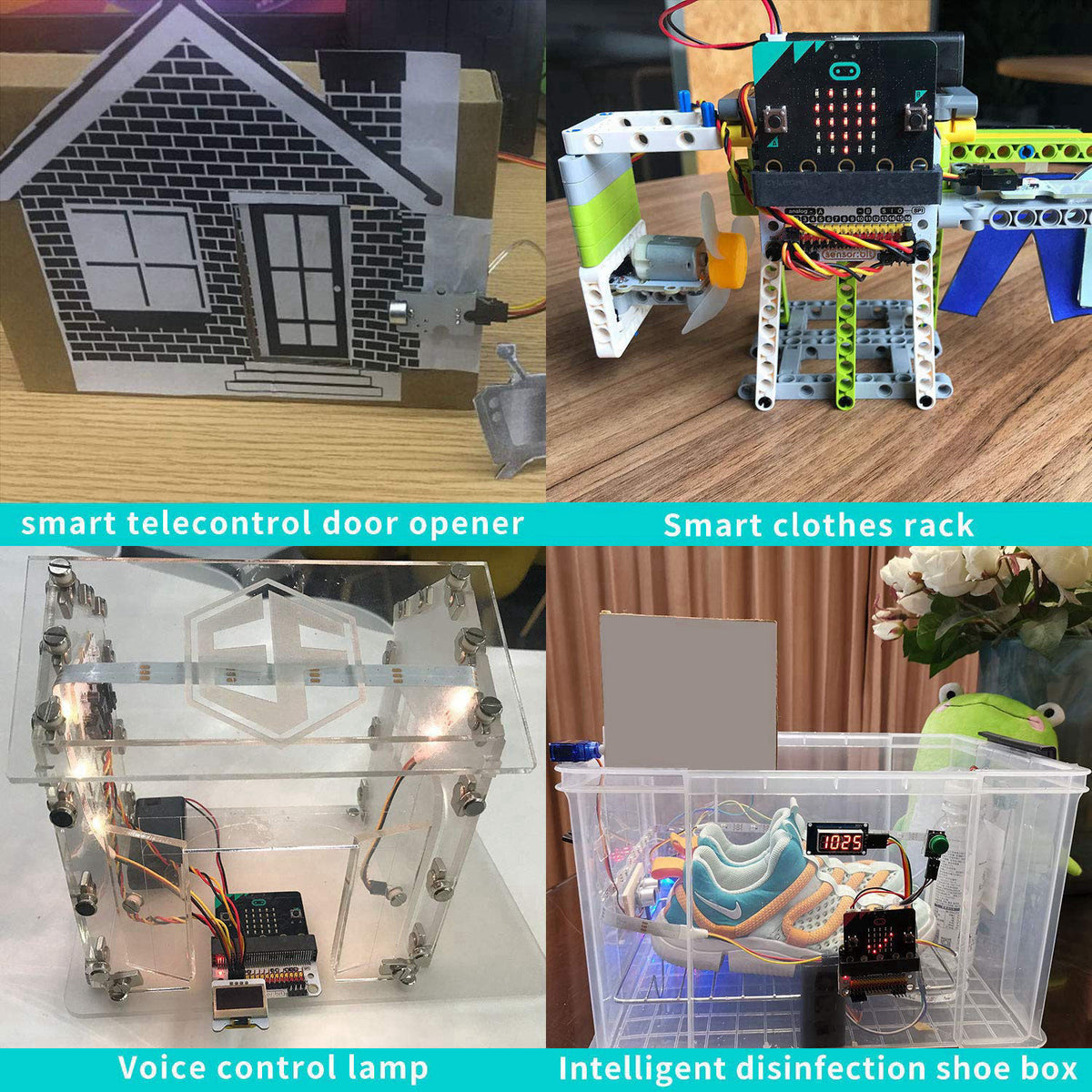 EF ELECFREAKS ELECFREAKS microbit Smart Home Kit Micro:bit Sensor Starter Kit Octopus Series Sensor, DIY Programming kit