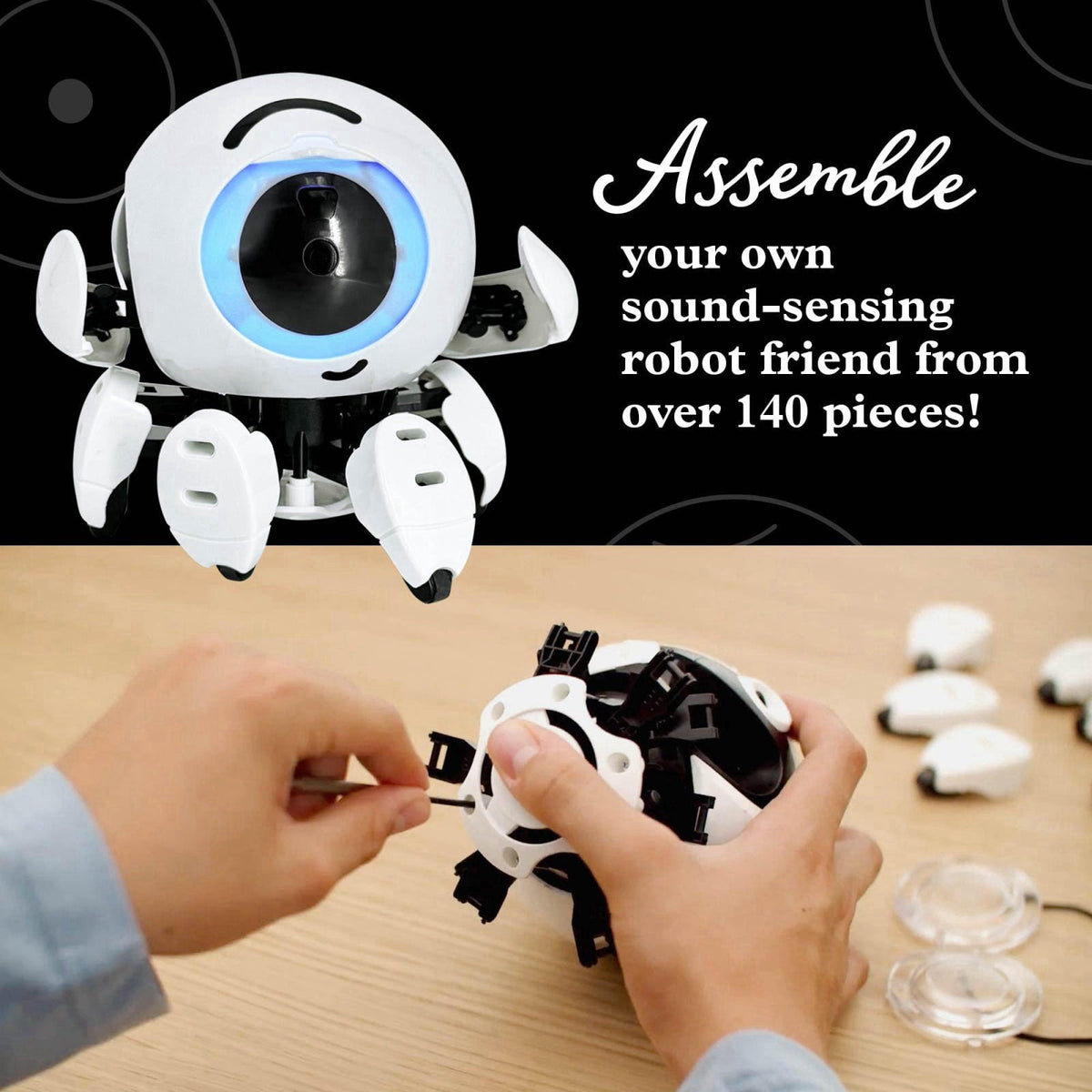 Thames Kosmos Hero Sound Sensing Robot STEM Experiment Kit by Premium Selection — view 3