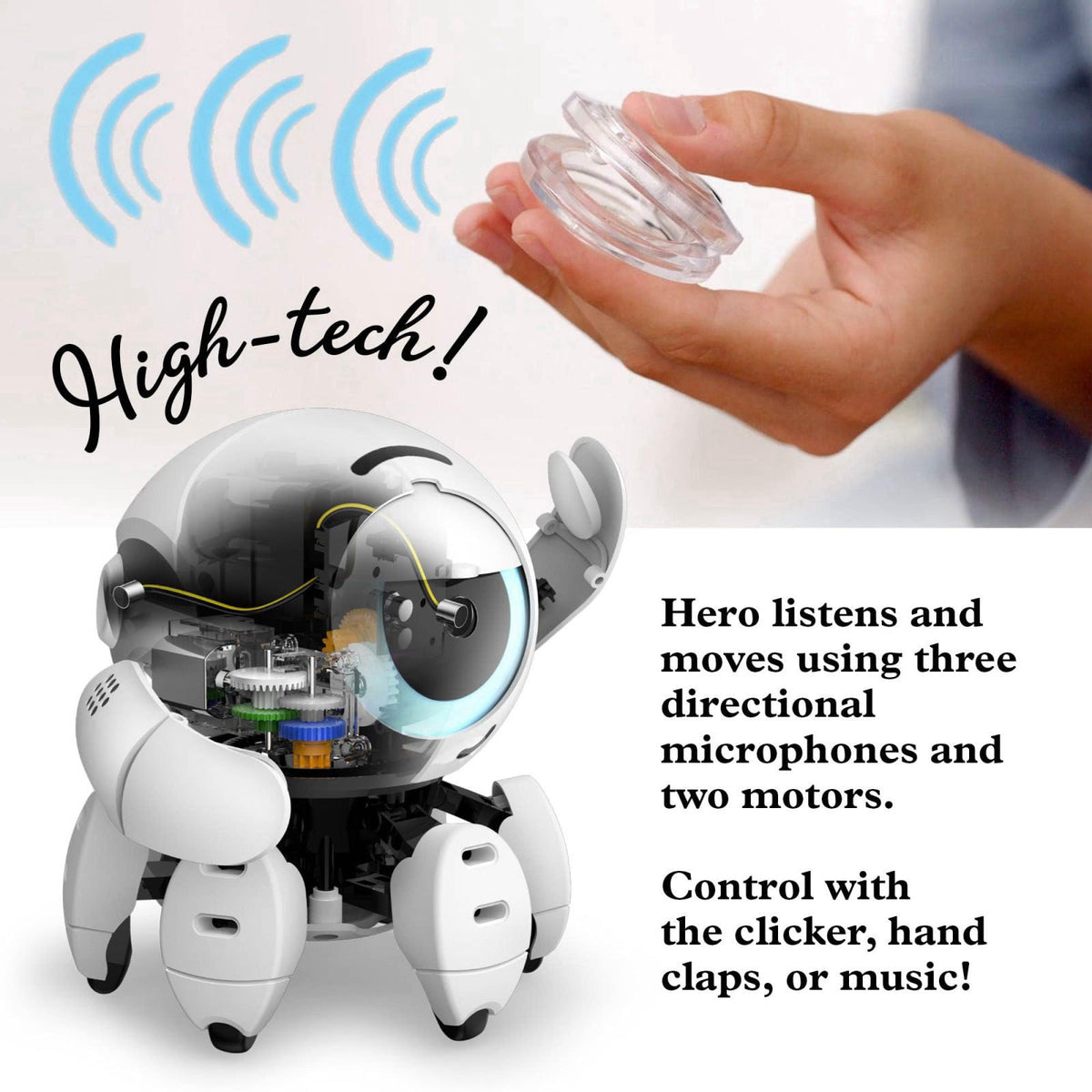 Thames Kosmos Hero Sound Sensing Robot STEM Experiment Kit by Premium Selection — view 4