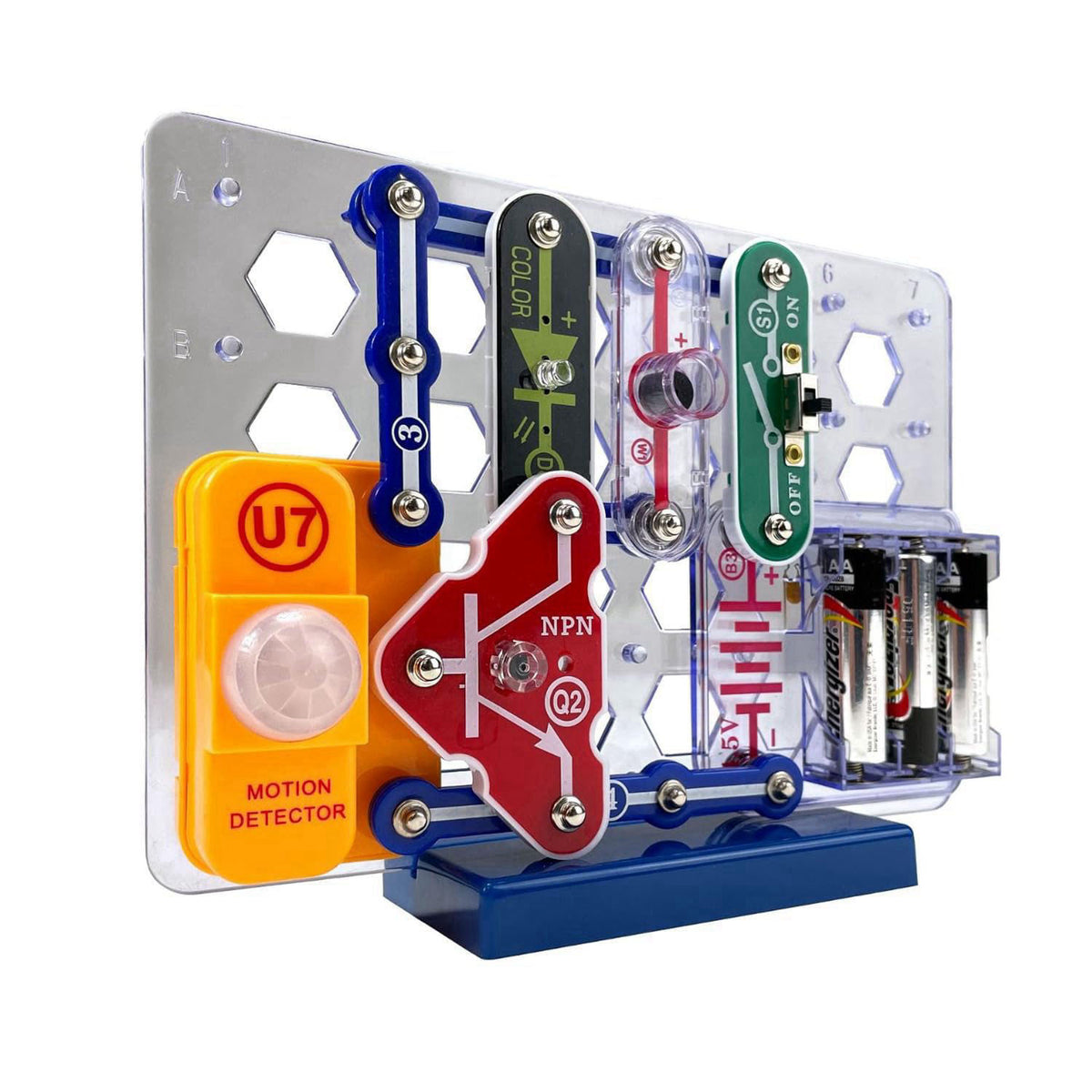 SNAP CIRCUITS Spy Kit STEM Toy, 25+ Activities for Kids Ages 7+ – full view