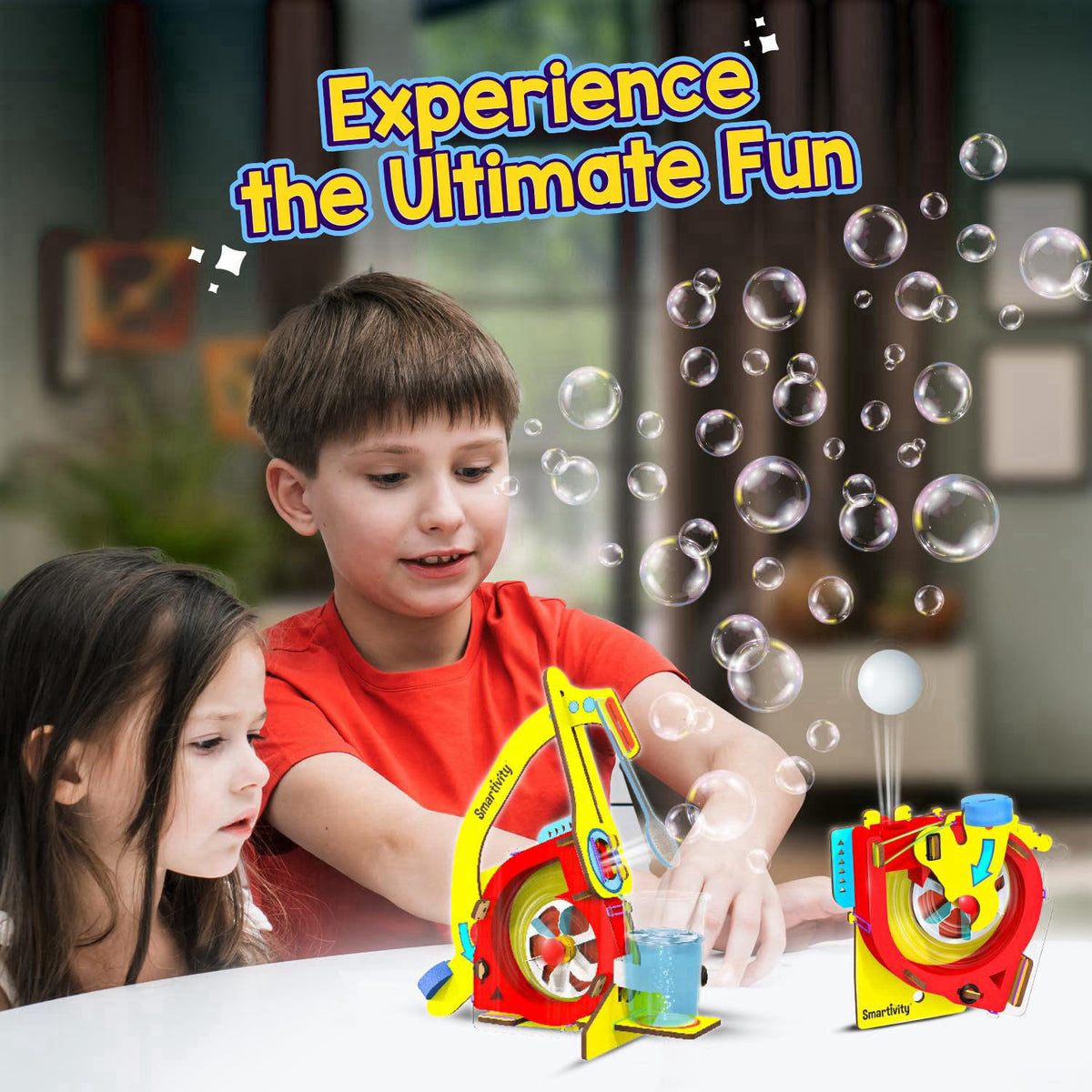 Smartivity 10-in-1 Motor Powered Gadgets Kit for Kids 6-12 – packaging and label
