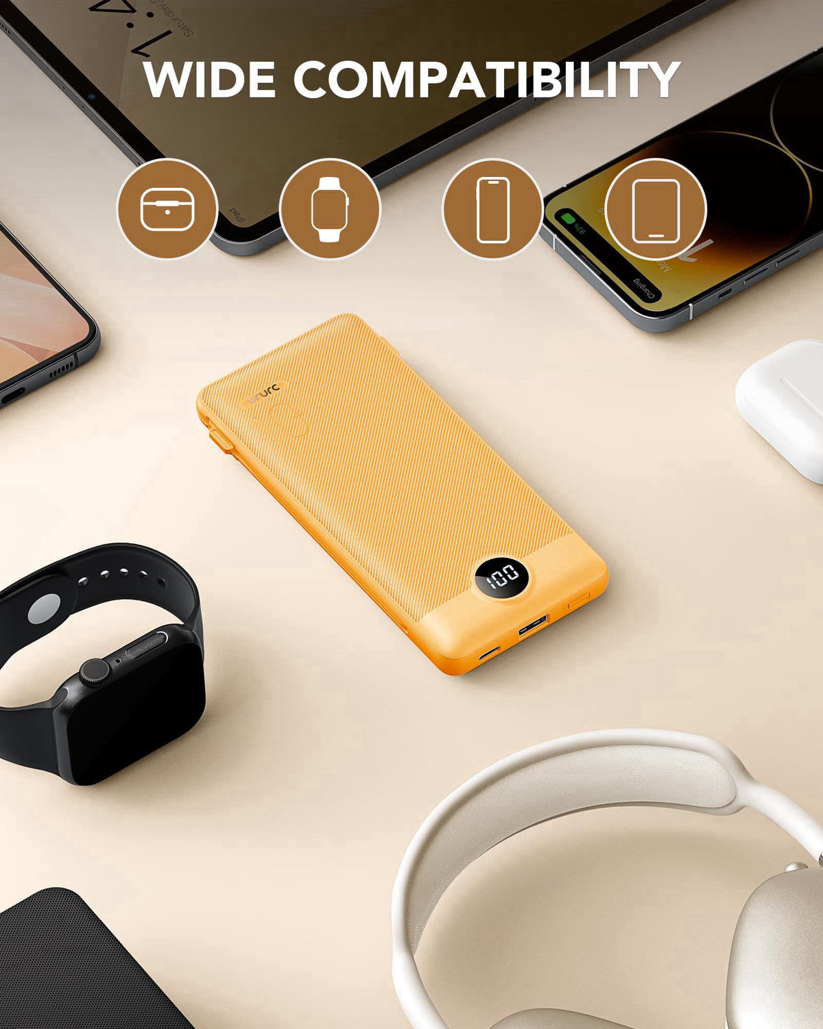 VRURC – Portable Power Banks on display
