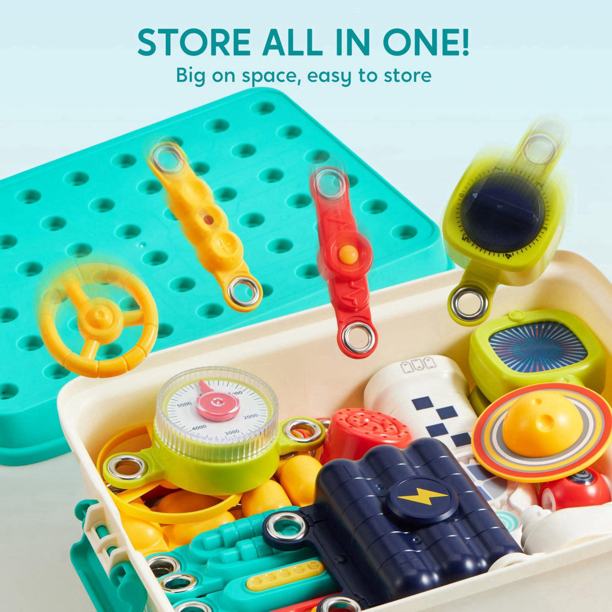 JOVA Klever Kits 50+ Projects Space Circuits - Electronics Kit for Kids with 46+ Components, Electronic STEM Toy Educati