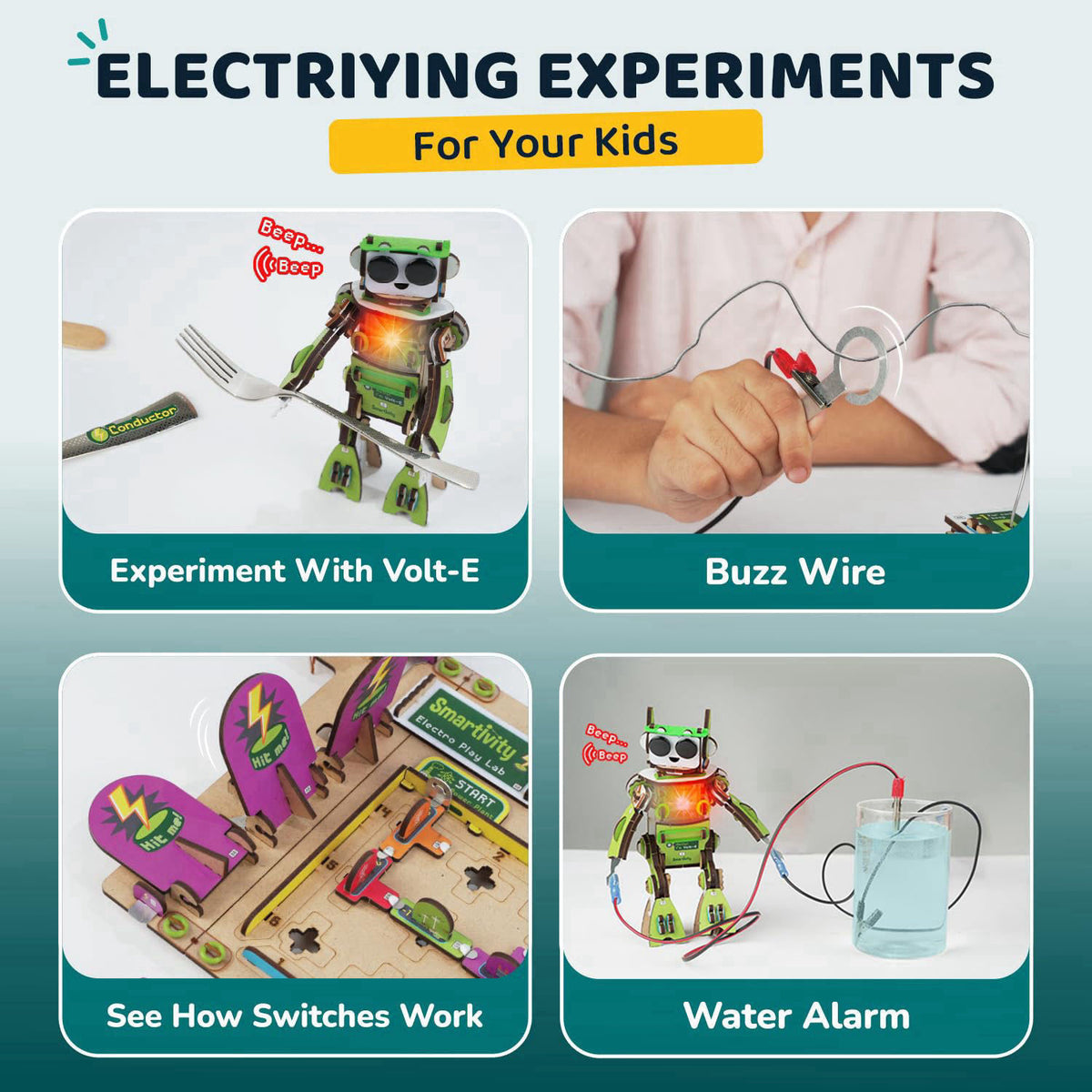 Smartivity – Science Kits &amp; Toys on display