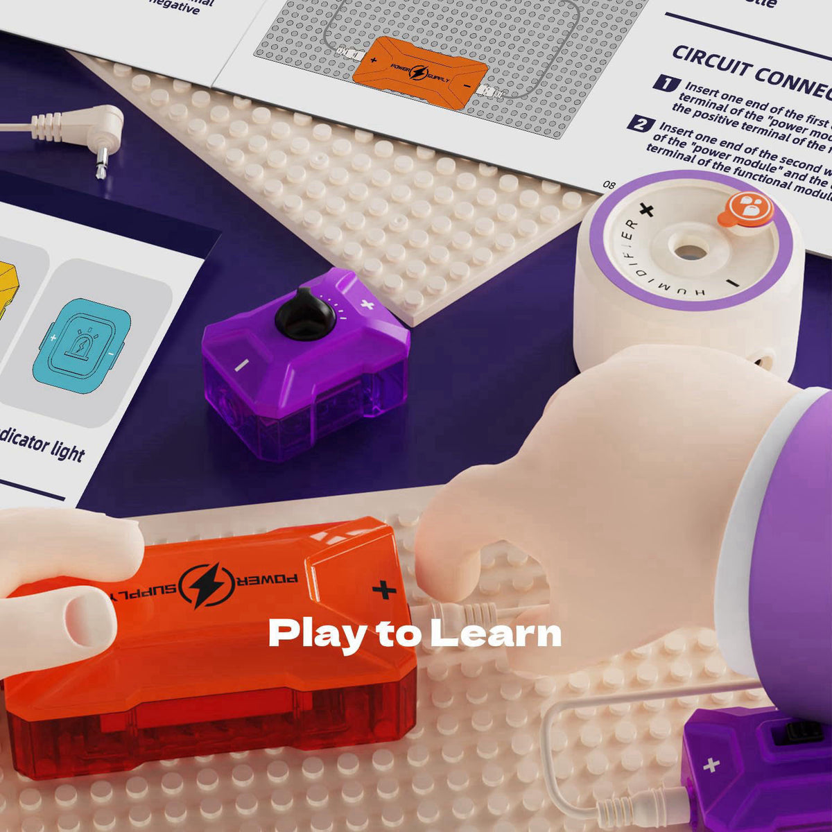 Dollox Science Kits for Kids – Level 4 Electrical Circuit Blocks with 380+ Projects, Educational Electronics Toy for Boy
