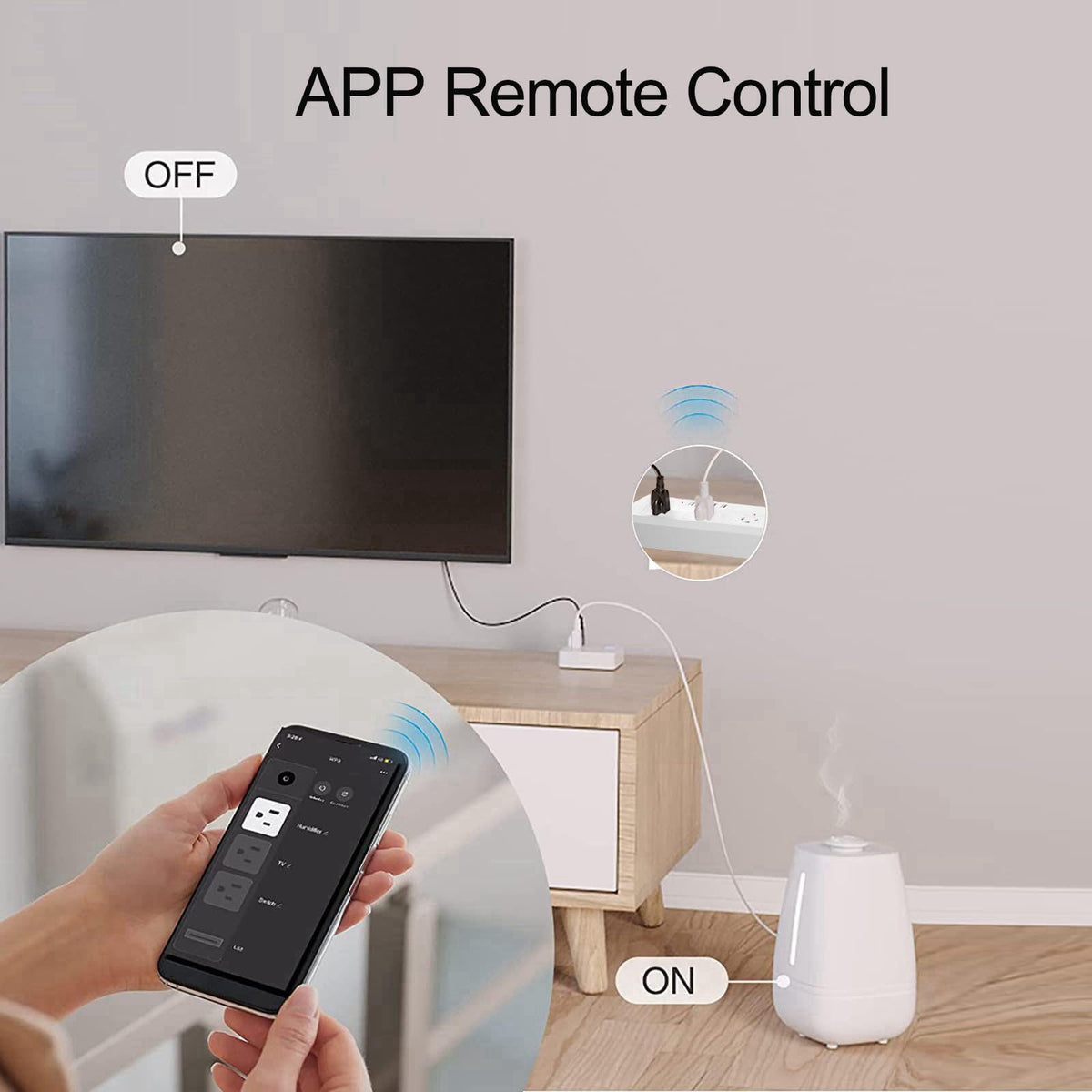 UseeLink Smart Plug Power Strip, WiFi Surge Protector Compatible with Alexa Google Home, Smart Outlets with 4 USB 4 Char