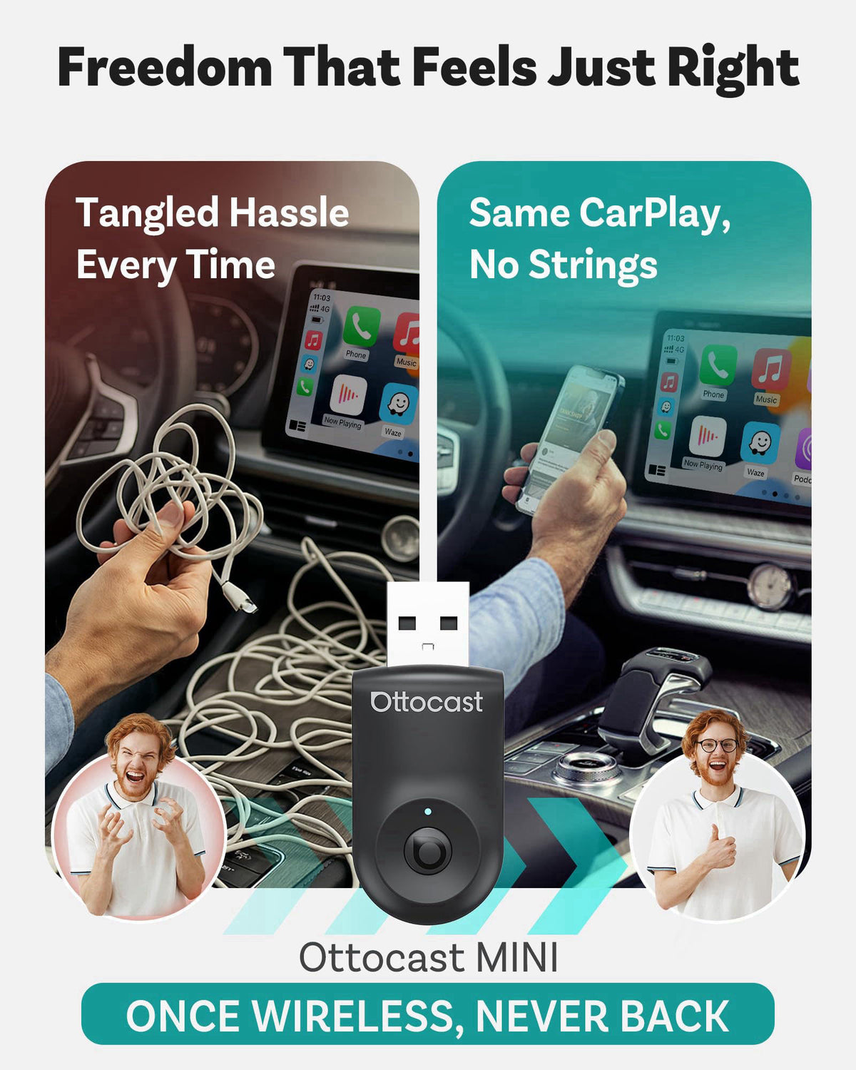 OTTOCAST – Auxiliary Input Adapters on display
