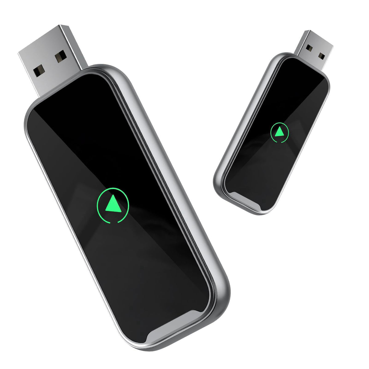 Qidoubird Wireless CarPlay Adapter, 2-in-1 Wired to Wireless CarPlay/Android Auto Converter, Plug & Play, Siri Control, 