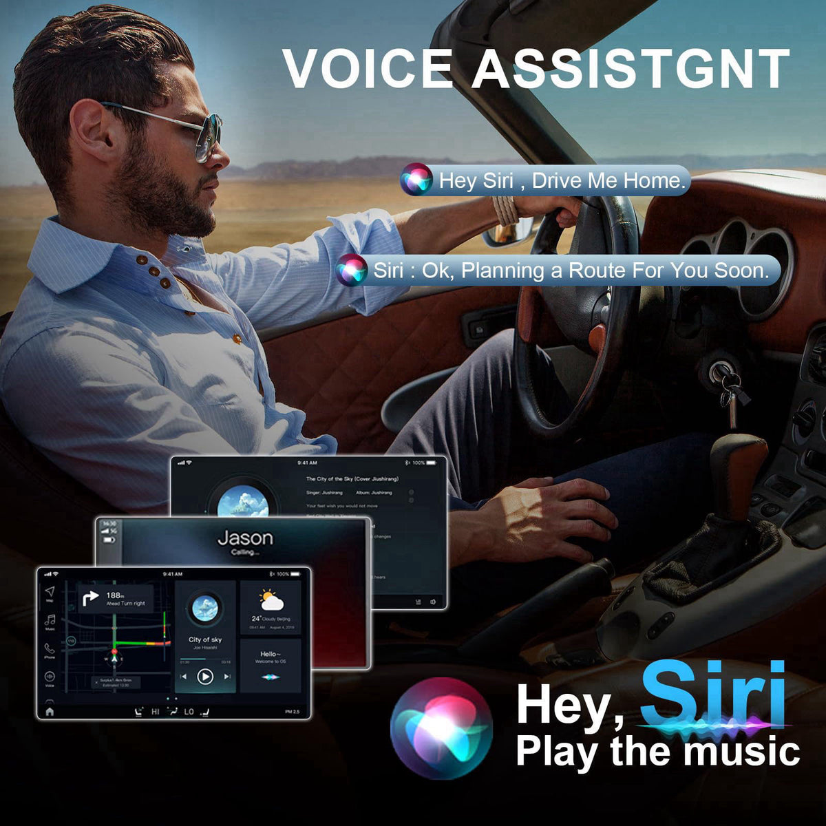 Qidoubird Wireless CarPlay Adapter, 2-in-1 Wired to Wireless CarPlay/Android Auto Converter, Plug & Play, Siri Control, 