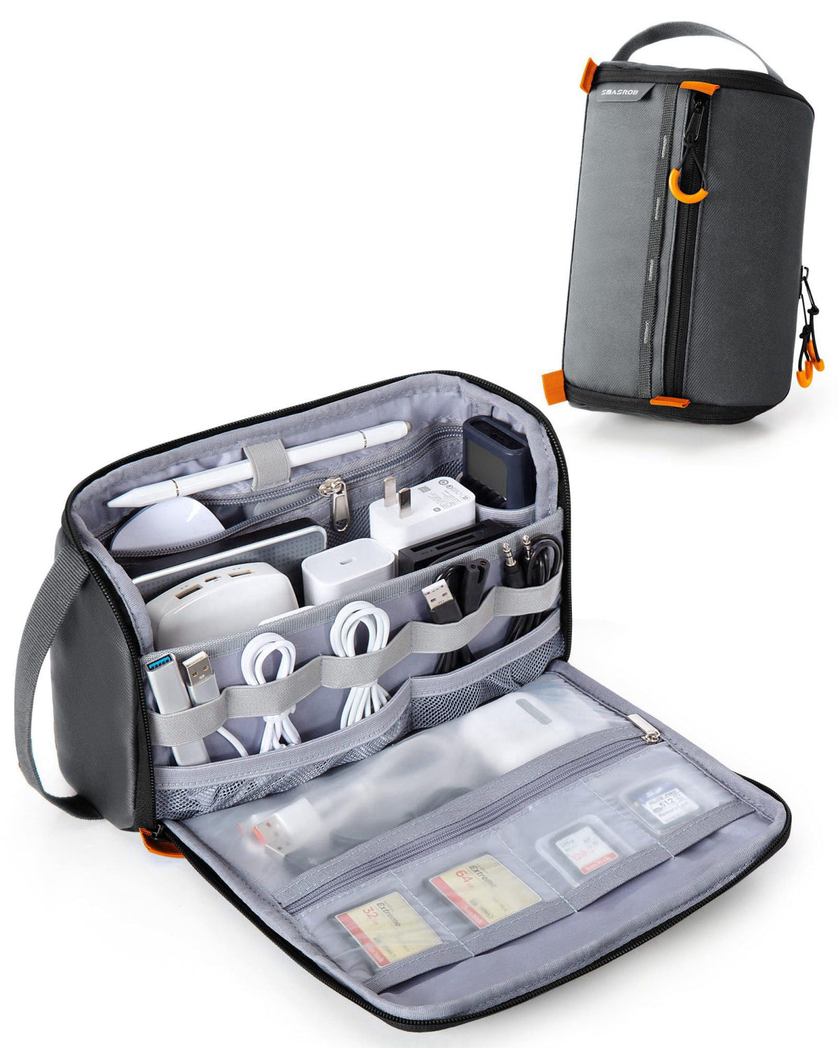 Smasrob – Cable Organizer Bags &amp; Cases on display