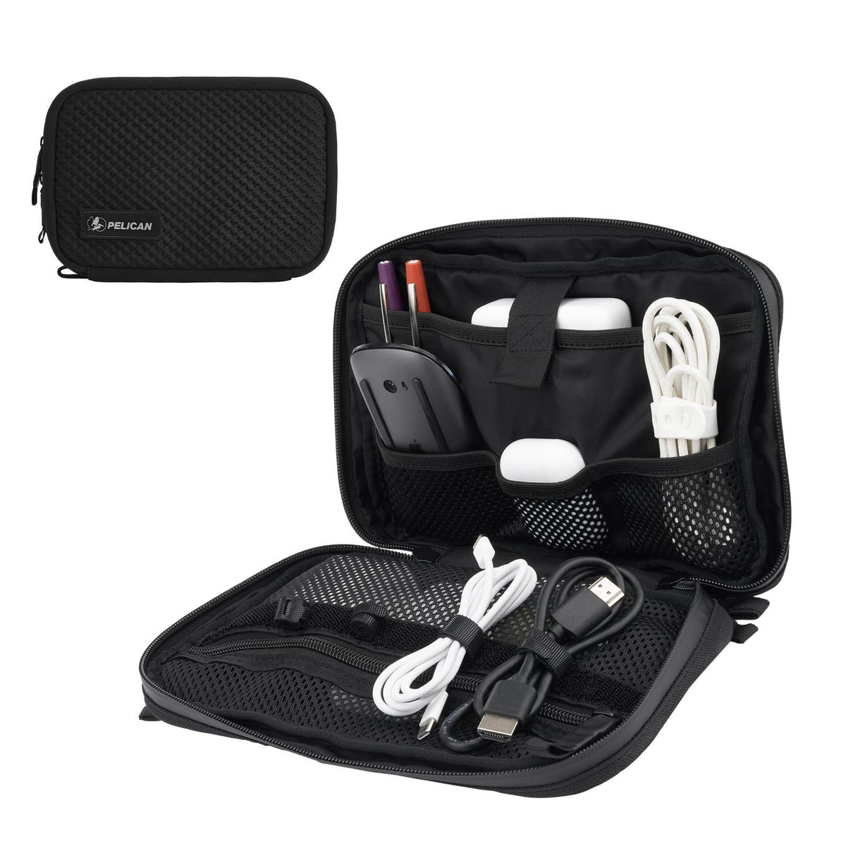 Pelican Electronic Organizer Travel Case w Hidden AirTag by Premium Selection — view 2