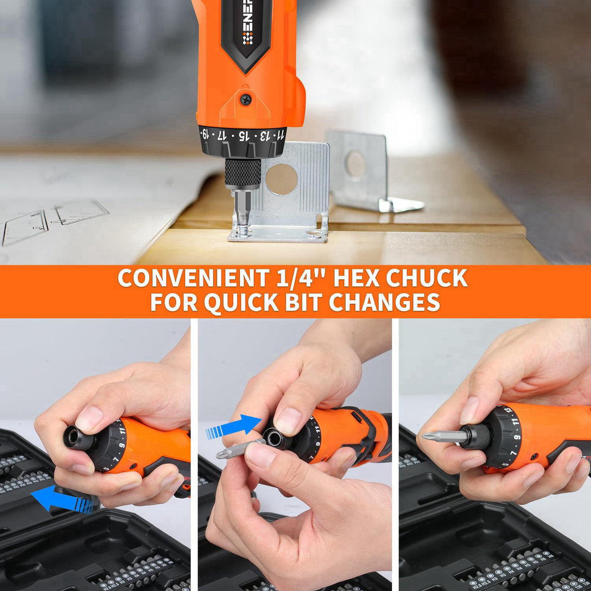 ENERTWIST – Power Screwdrivers on display