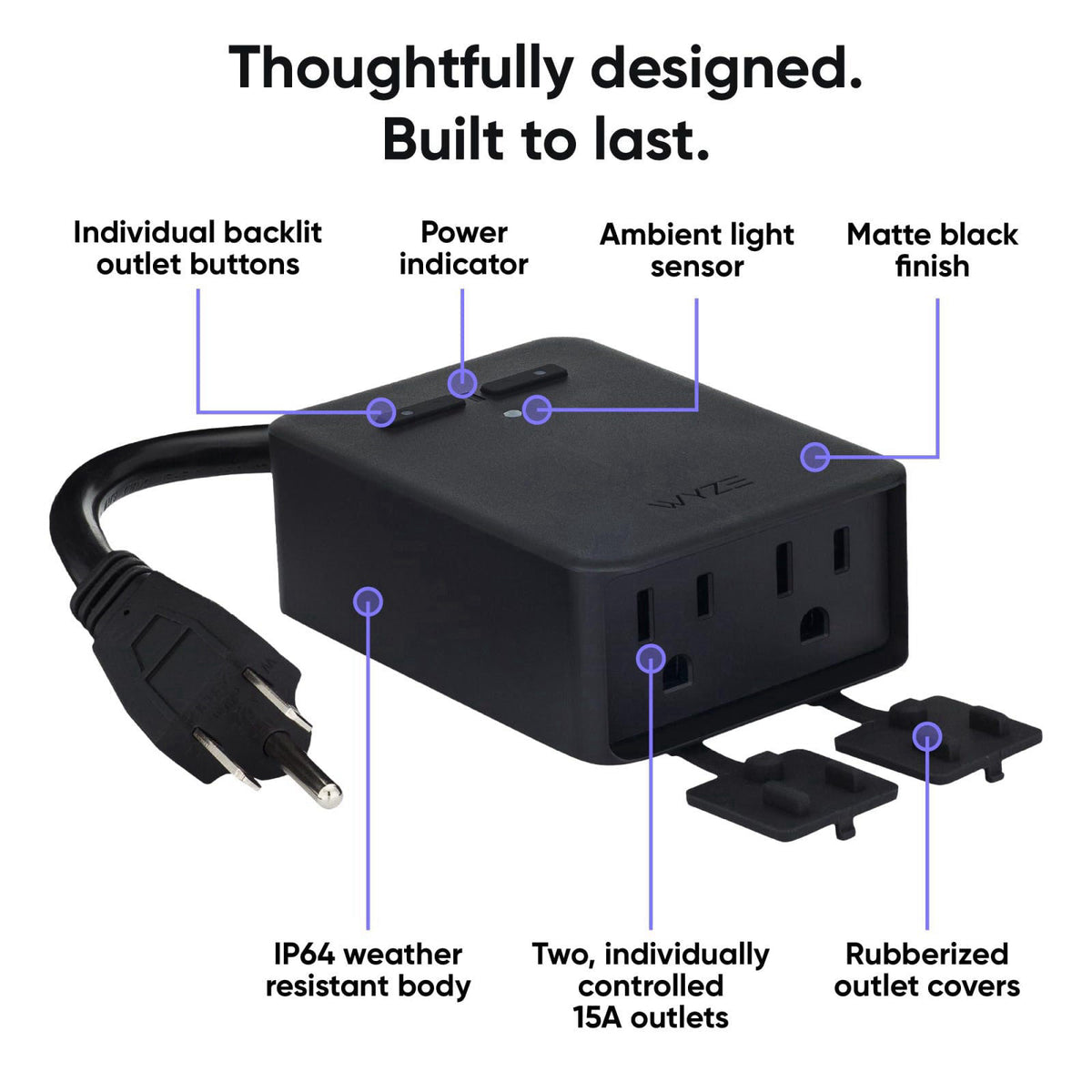 WYZE – Outlet Switches on display