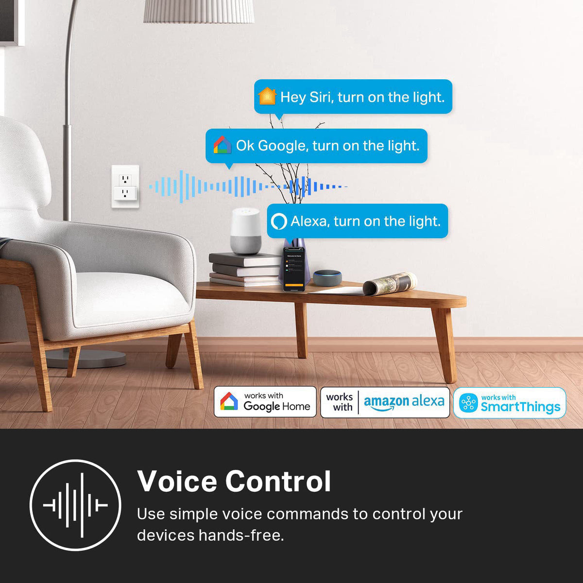 Kasa Matter Smart Plug with Energy Monitoring KP125MP2 15A by Premium Selection — view 8