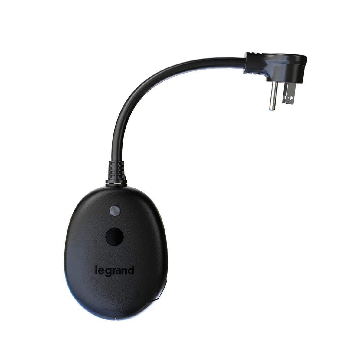 Legrand Radiant Wi-Fi Matter 15 Amp Smart Dual Outdoor Plug, Black, 1 Pack – close-up detail in White