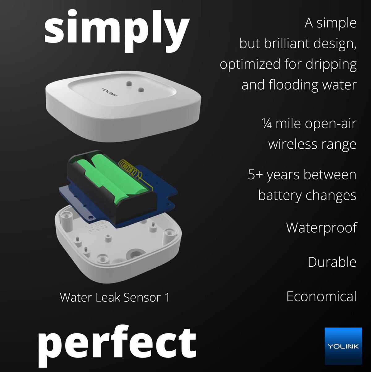 YoLink – Water Detectors &amp; Alarms on display