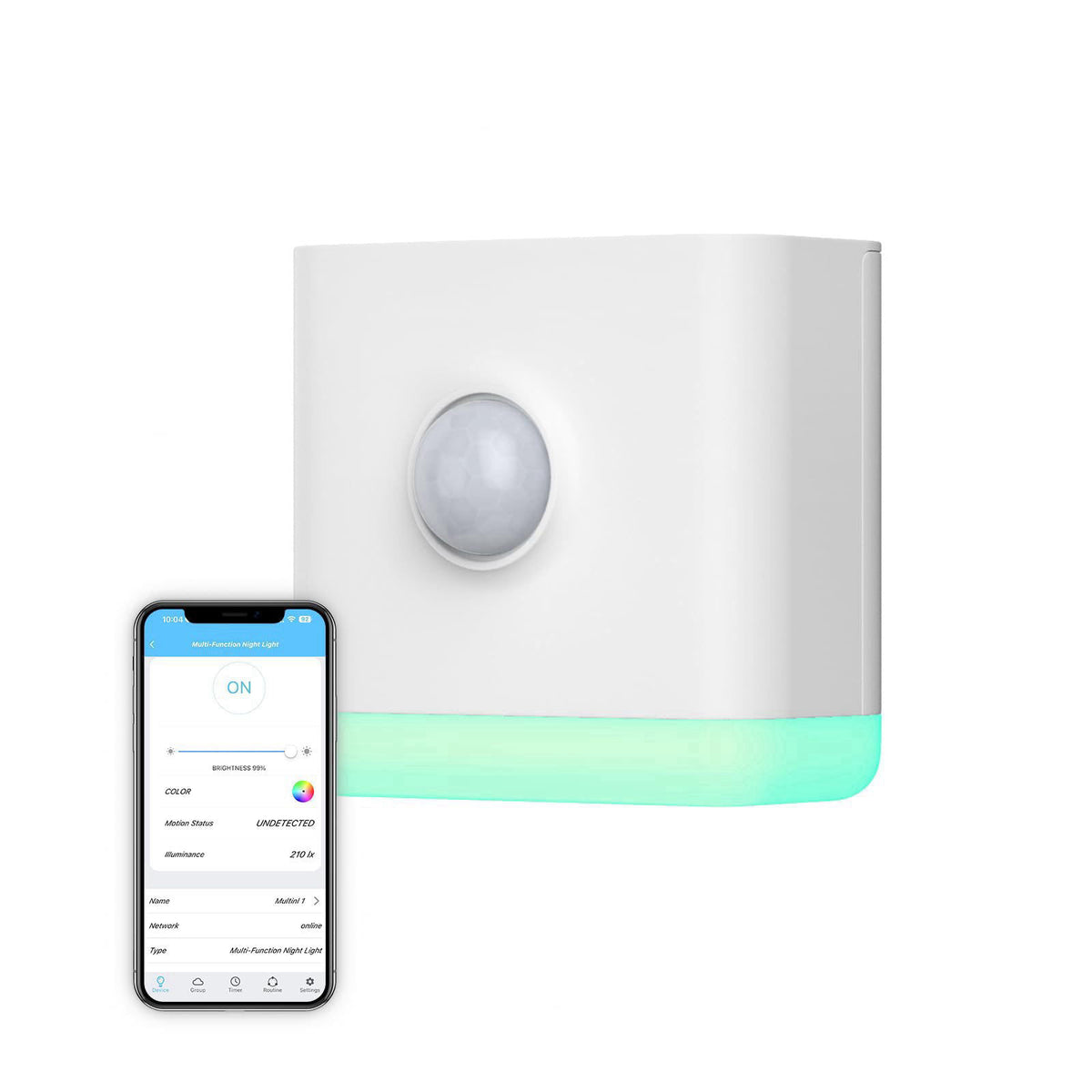 THIRDREALITY Multi-Function Night Light, Zigbee Repeater, 3-in-1 Combines a Motion Sensor, a Illumination Sensor and RGB