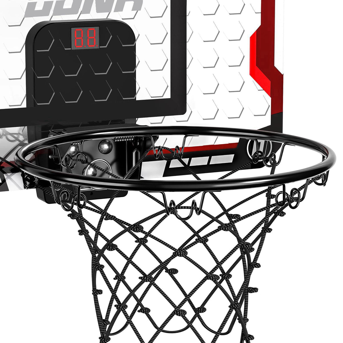 TEMI Indoor Basketball Hoop for Kids, Door Room Basketball Hoop,Mini Basketball Hoop with 4 Balls, Basketball Toys for 3