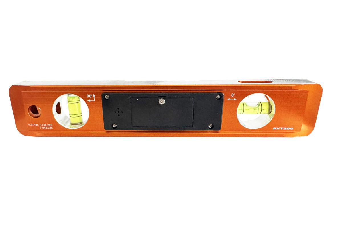 Swanson Tool Co SVT200 9 Inch Savage Digital Magnetic Aluminum Billet Torpedo Level,Orange – alternate angle