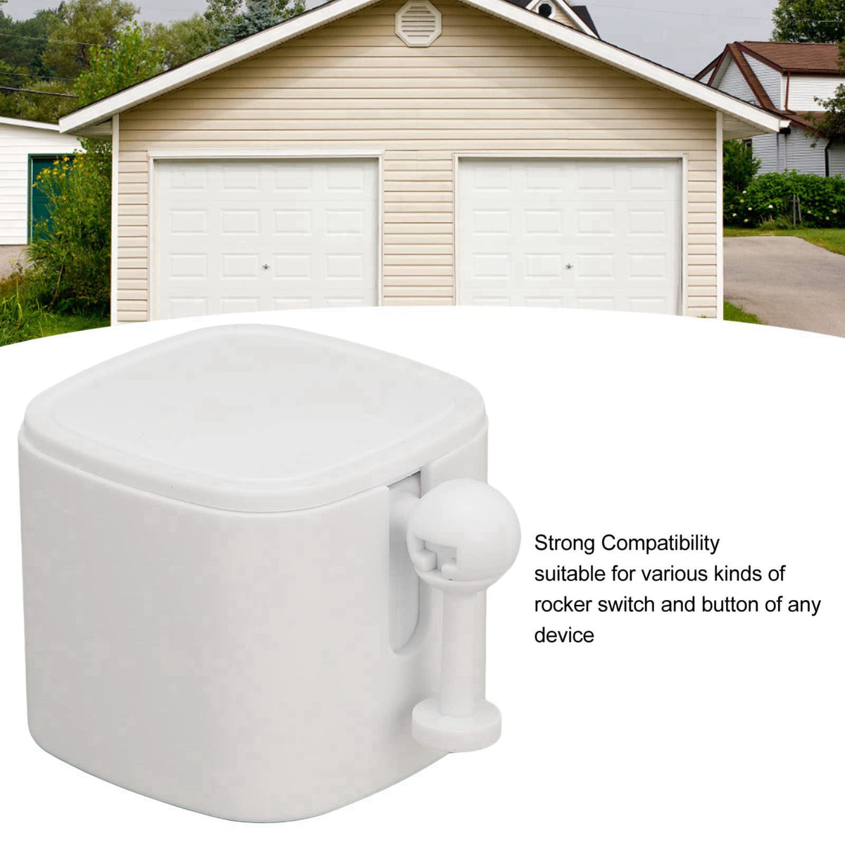 Yunir Wireless Smart Switch Pusher for Lights Doorbell Coffee Maker, App Control Timer, Compatible with Garage Door Ligh