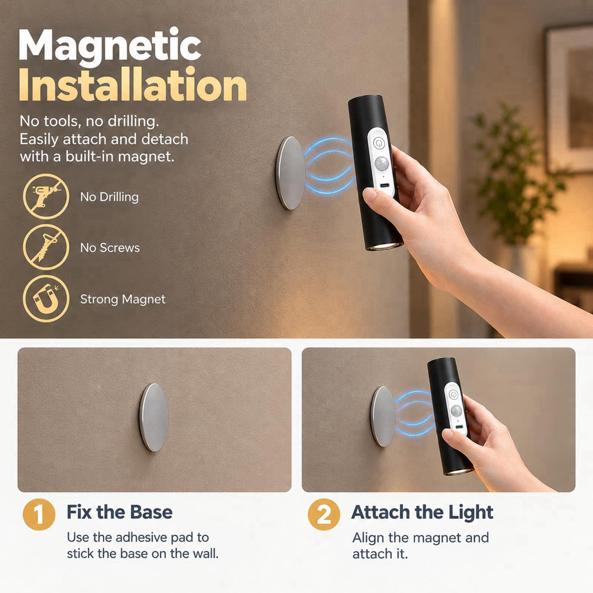 WOBSION – Wall Lamps &amp; Sconces on display