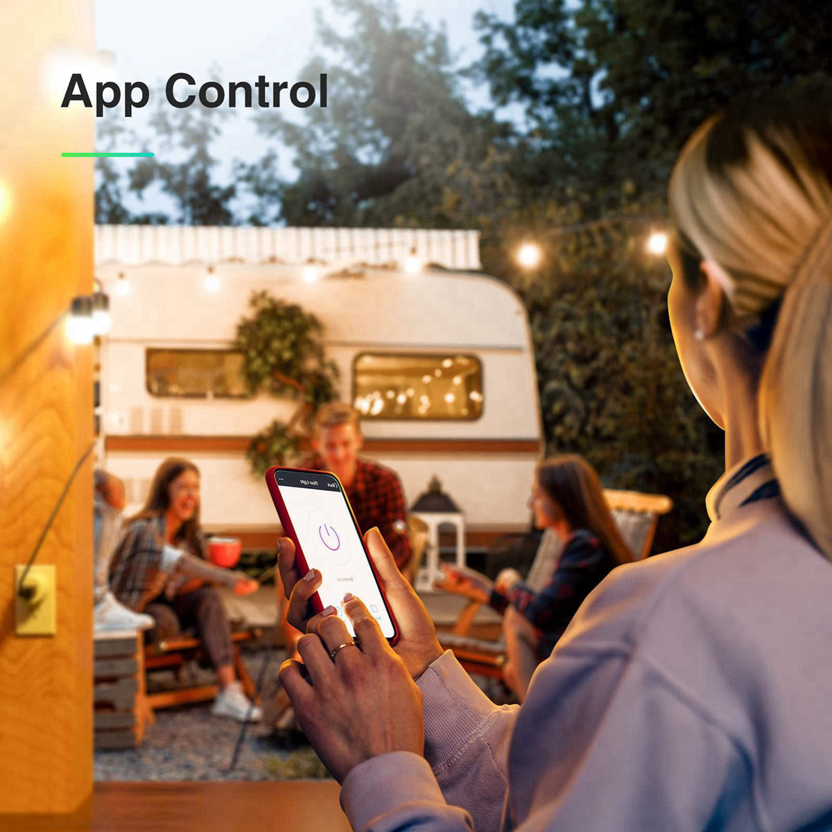 Beantech Smart Plug, WiFi Outlet Socket Compatible with Alexa Google Home, No Hub Required Surge Protection Plug, ETL Ce