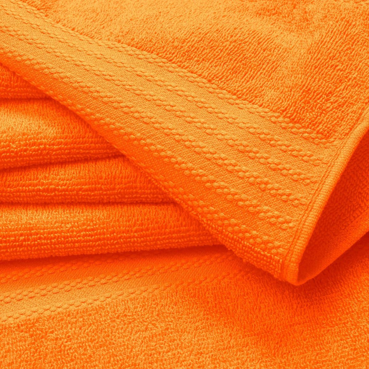 GLAMBURG Ultra Soft 8-Piece Towel Set - 100% Pure Ringspun Cotton, Contains 2 Oversized Bath Towels 27x54, 2 Hand Towels