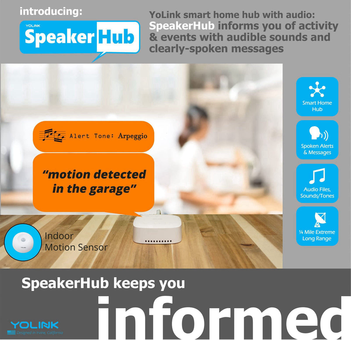 YoLink – Home Security Systems on display
